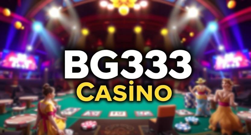 Live dealer streaming tables on BG333 casino