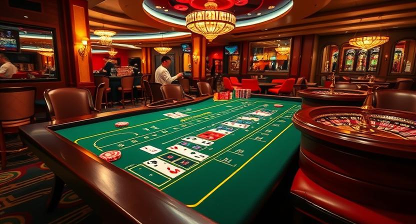 Player account and game selection on BG333